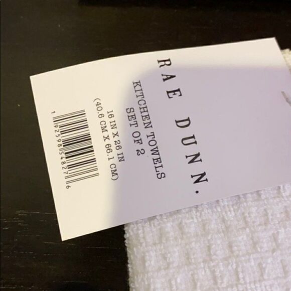 Rae Dunn Lucky/Blessed Kitchen Towels - Picture 3 of 5